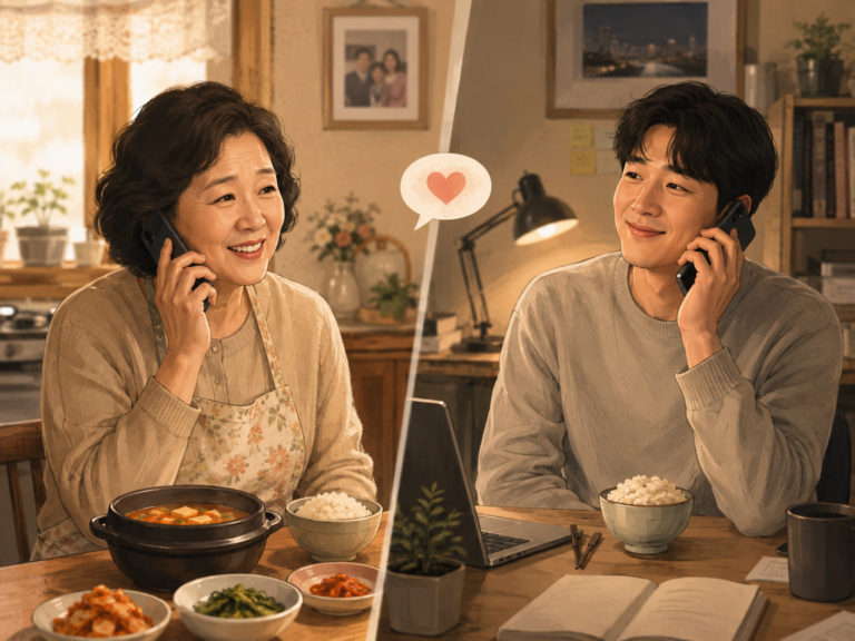 Korean friends asking Have you eaten