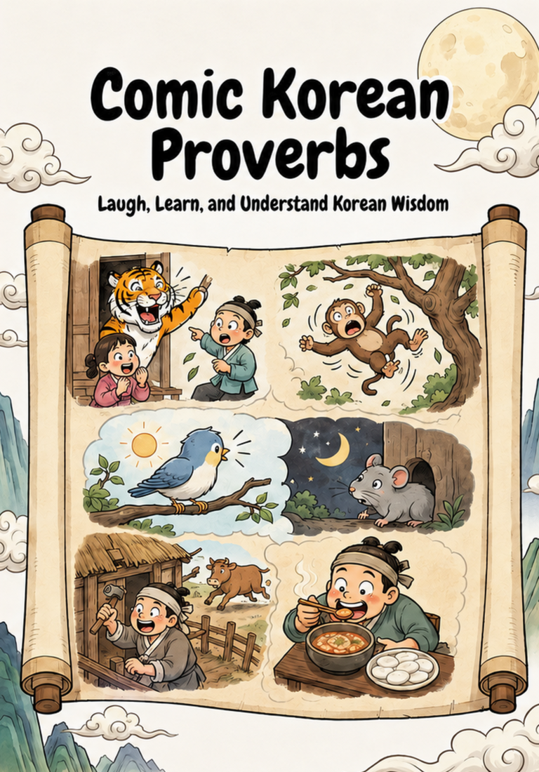 Comic Korean Proverbs book cover