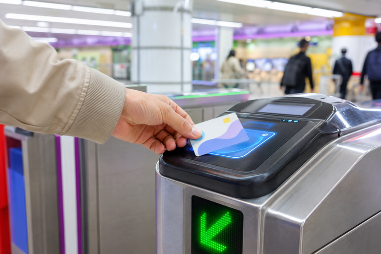 Tmoney transportation card for travel in Korea