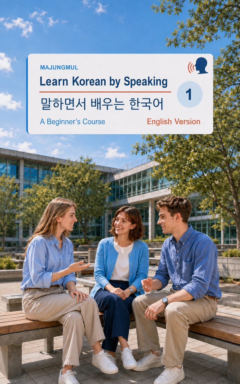 Learn Korean by Speaking 1 book cover