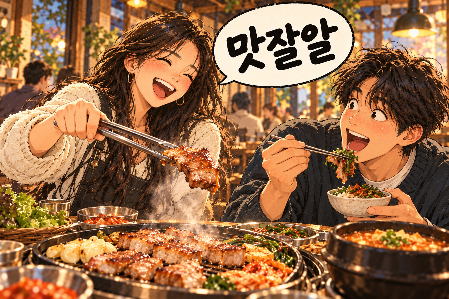 Korean slang 맛잘알 (matjaral): Someone with a great sense for flavor.