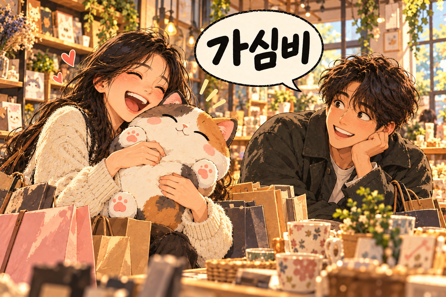 Korean slang 가심비 (gasimbi): Satisfaction for the price.