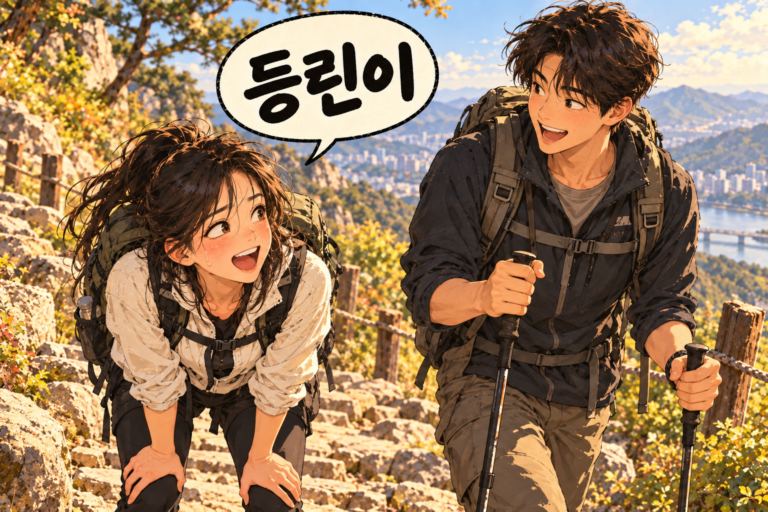 Korean Slang 122. 등린이