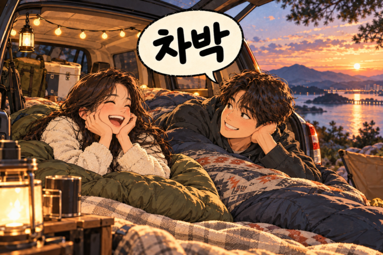 Korean Slang 123. 차박