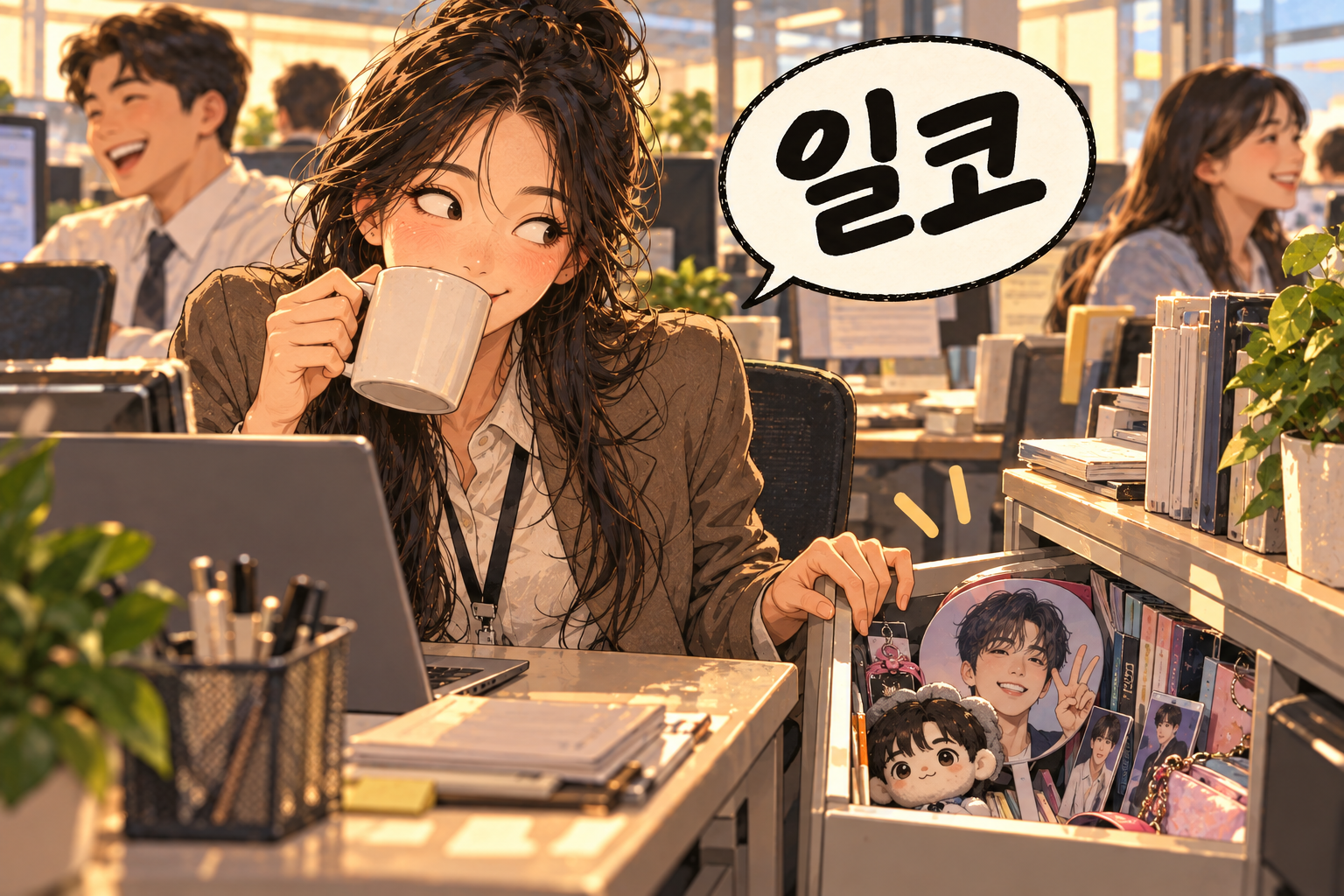 Korean slang 일코 (ilko): Keeping a fan identity under wraps.
