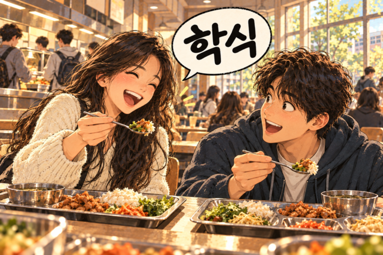 Korean Slang 132. 학식