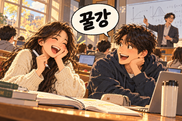 Korean Slang 133. 꿀강