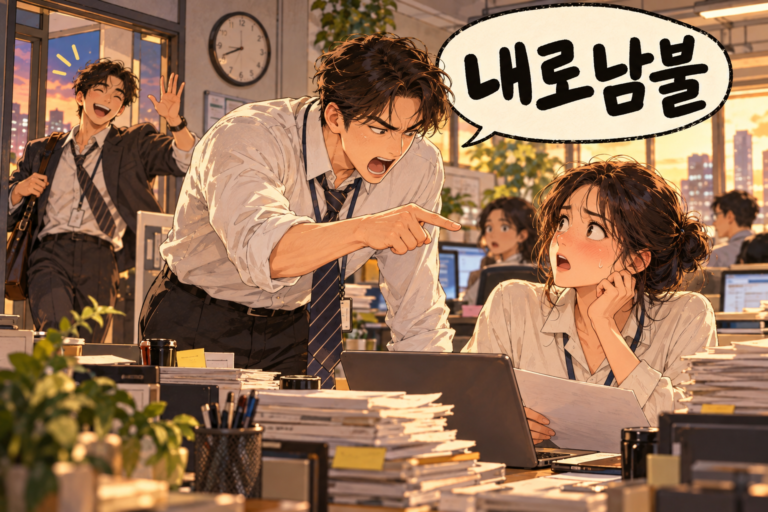 Korean Slang 151. 내로남불