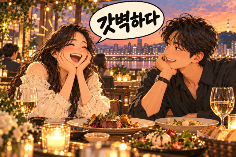 Korean Slang 160. 갓벽하다