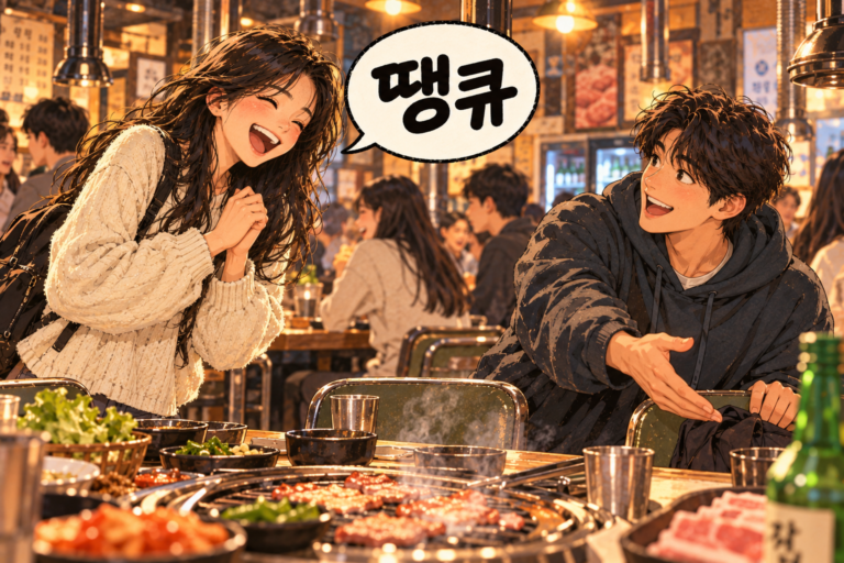 Korean Slang 180. 땡큐