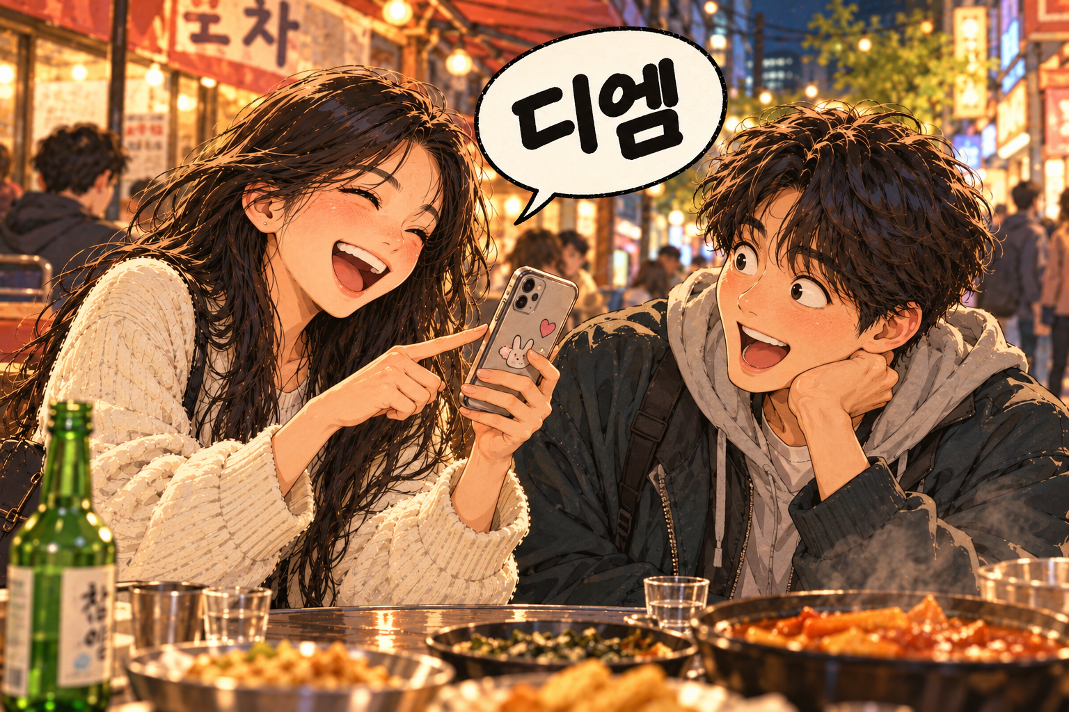 Korean slang 디엠 (diem): A direct message. DM.
