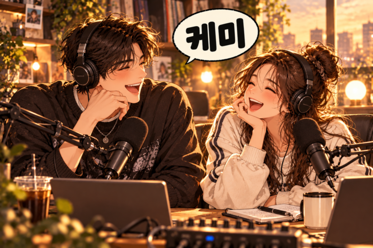 Illustration of Korean Slang 268 케미