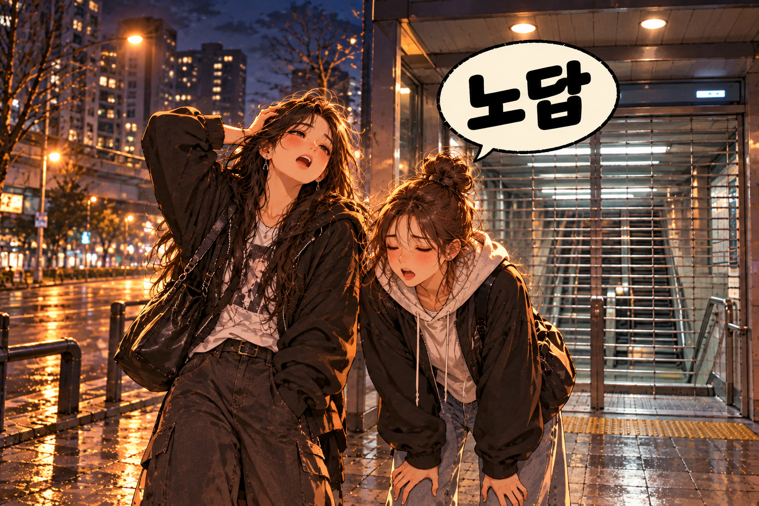 Korean Slang 277. 노답 — Hopeless. There's no good answer.