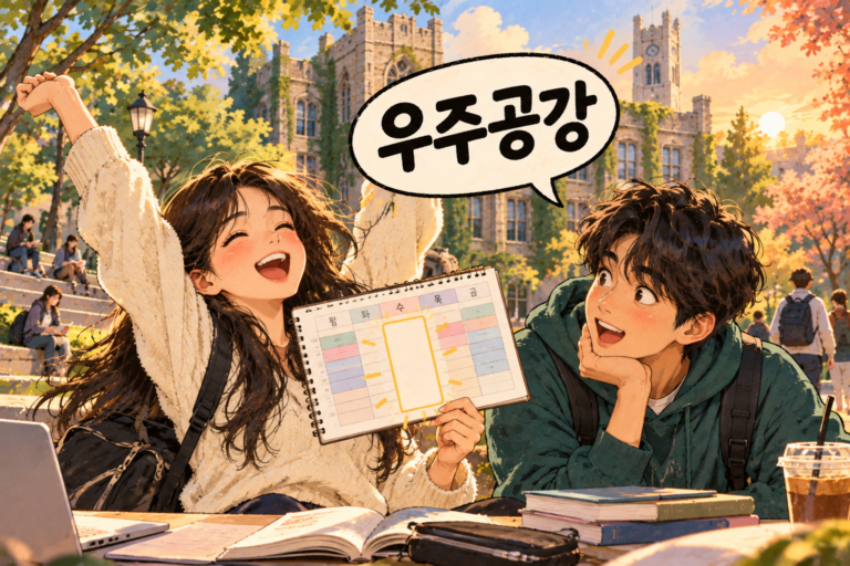 Korean Slang 41. 우주공강