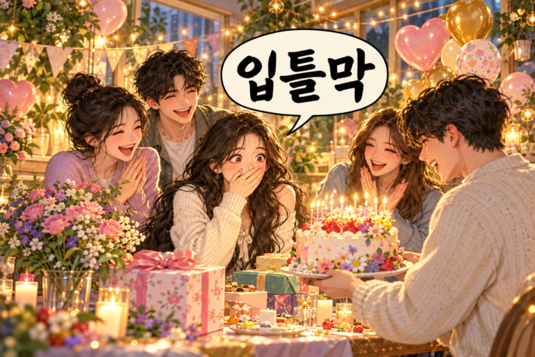 Korean Slang 84. 입틀막