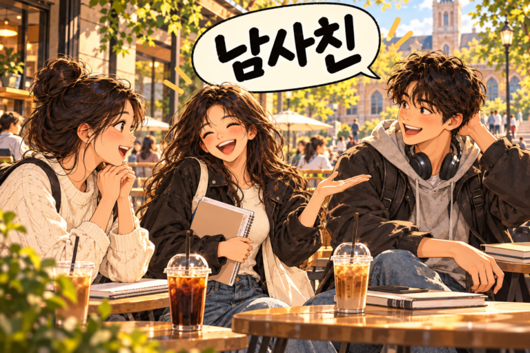 Korean Slang 91. 남사친