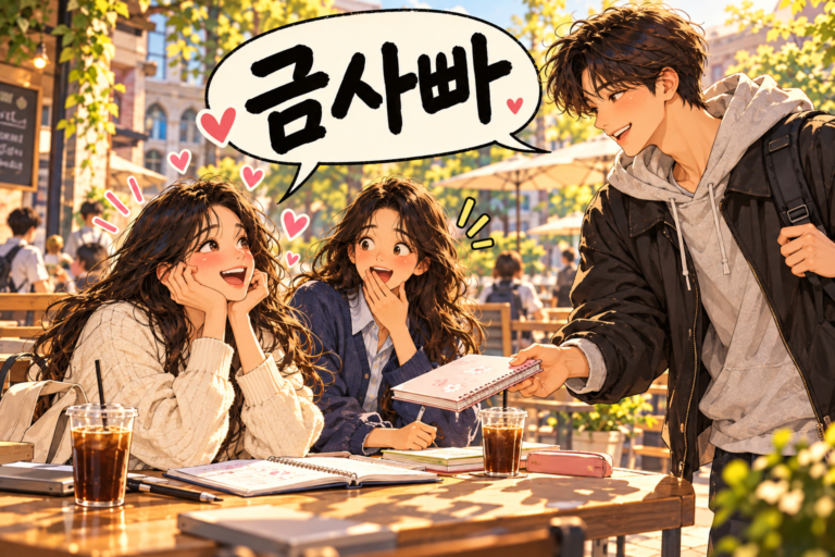 Korean Slang 94. 금사빠